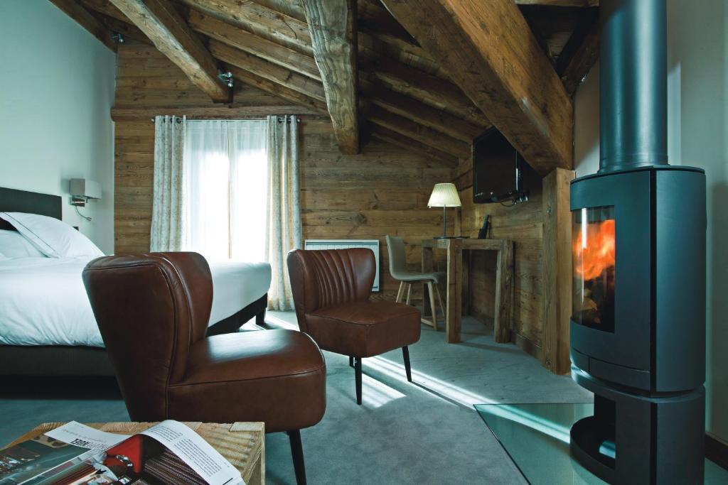 Chalet-hôtel La Marmotte, La Tapiaz&spa, The Originals Relais Hotel 4*